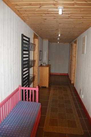 Hall/gång sutterängplan