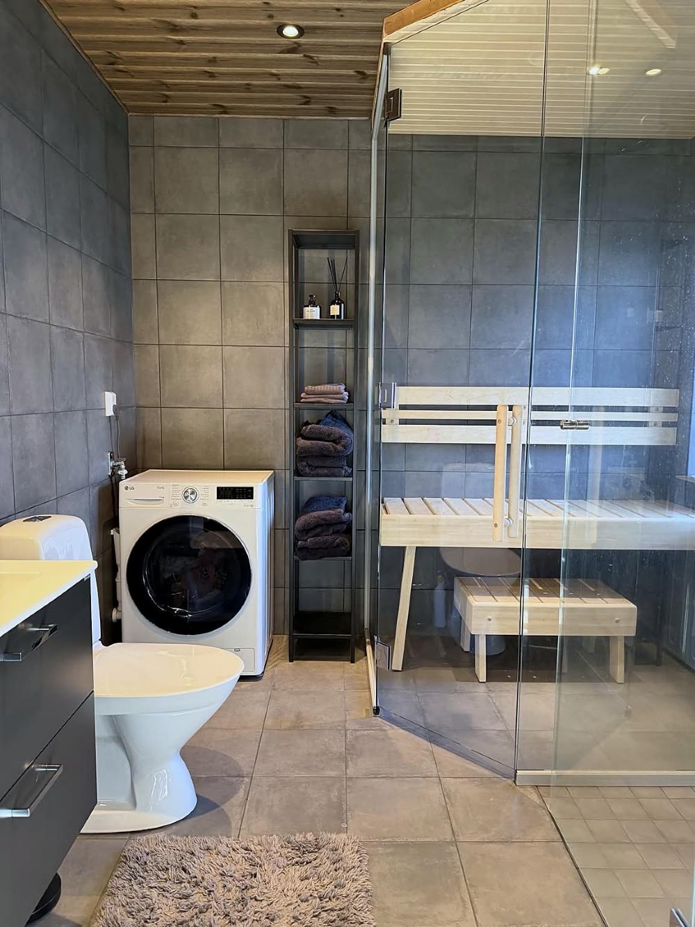 Badrum med bastu entr�plan&nbsp;