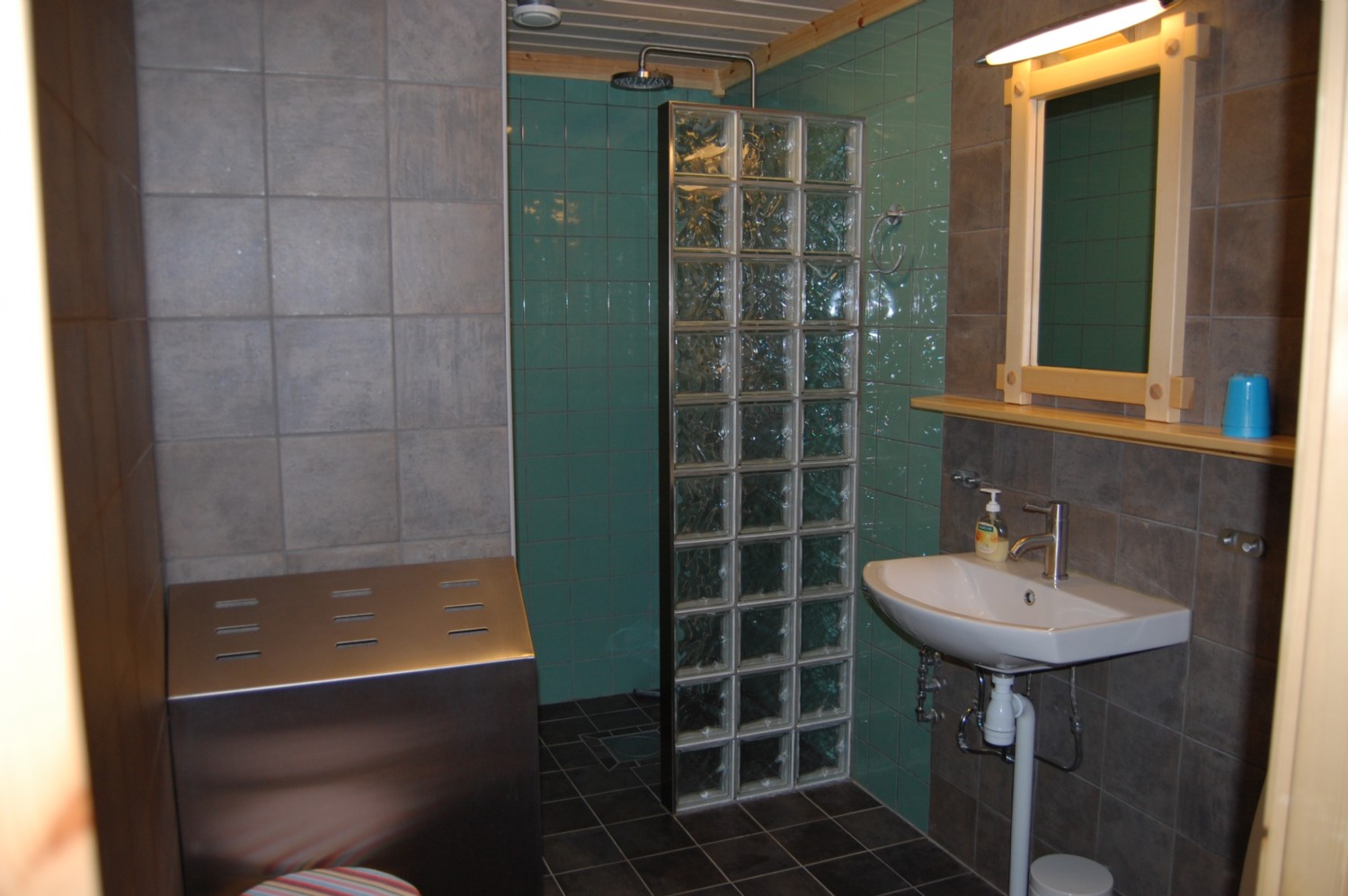Dusch/wc vid hallen