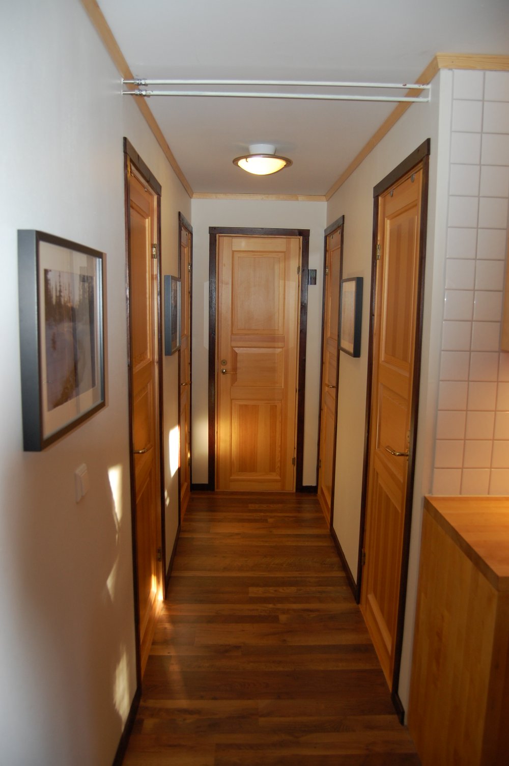Korridor till sovrum och dusch/wc 